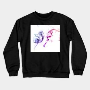 Unique and organic Smoke art conch shell Crewneck Sweatshirt